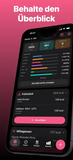 Screenshot von Intake: Kalorienzähler & Diät auf dem iPhone 2
