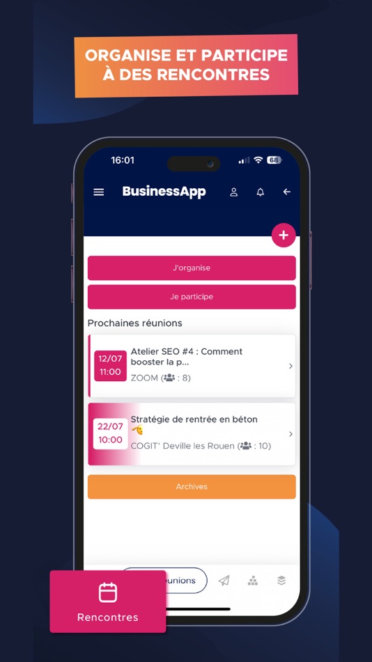 #4. BusinessApp connecte les pros (iOS) 由: BusinessApp (FR)