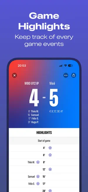 Scorli Scores & Stats screenshot 1