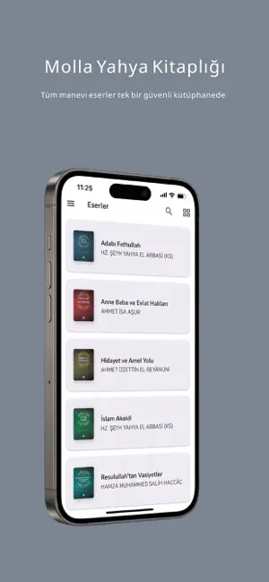 Molla Yahya Kitaplığı iPhone screenshot 1