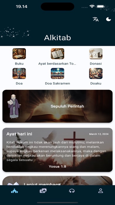 Holy Bible Fully Offline Screenshot