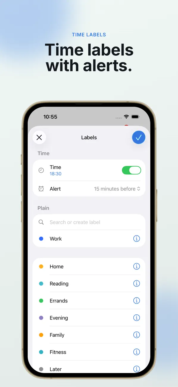 Screenshot #2 pour Labeled - Daily Tasks