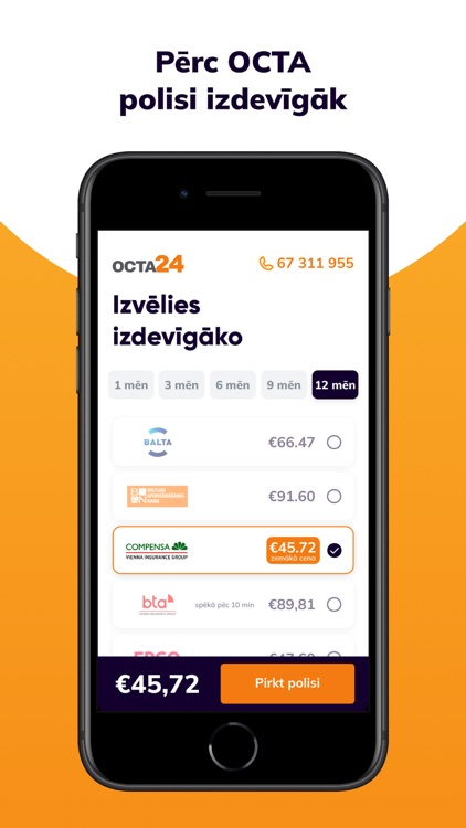 Octa24 Apdrošināšana