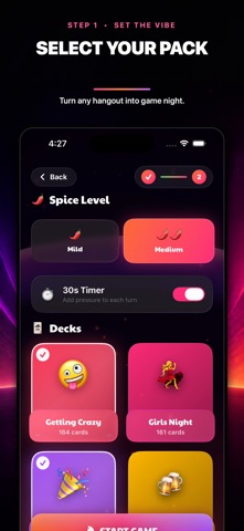 Never Have I Ever app screenshot