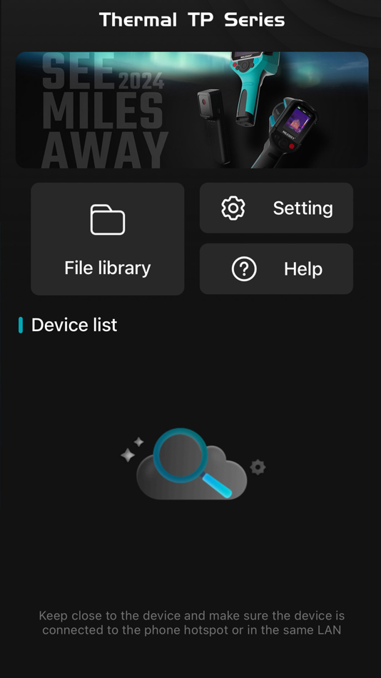 #3. Thermal TP Series (iOS) بواسطة: MILESEEY TECHNOLOGY (HONG KONG) CO. , LIMITED