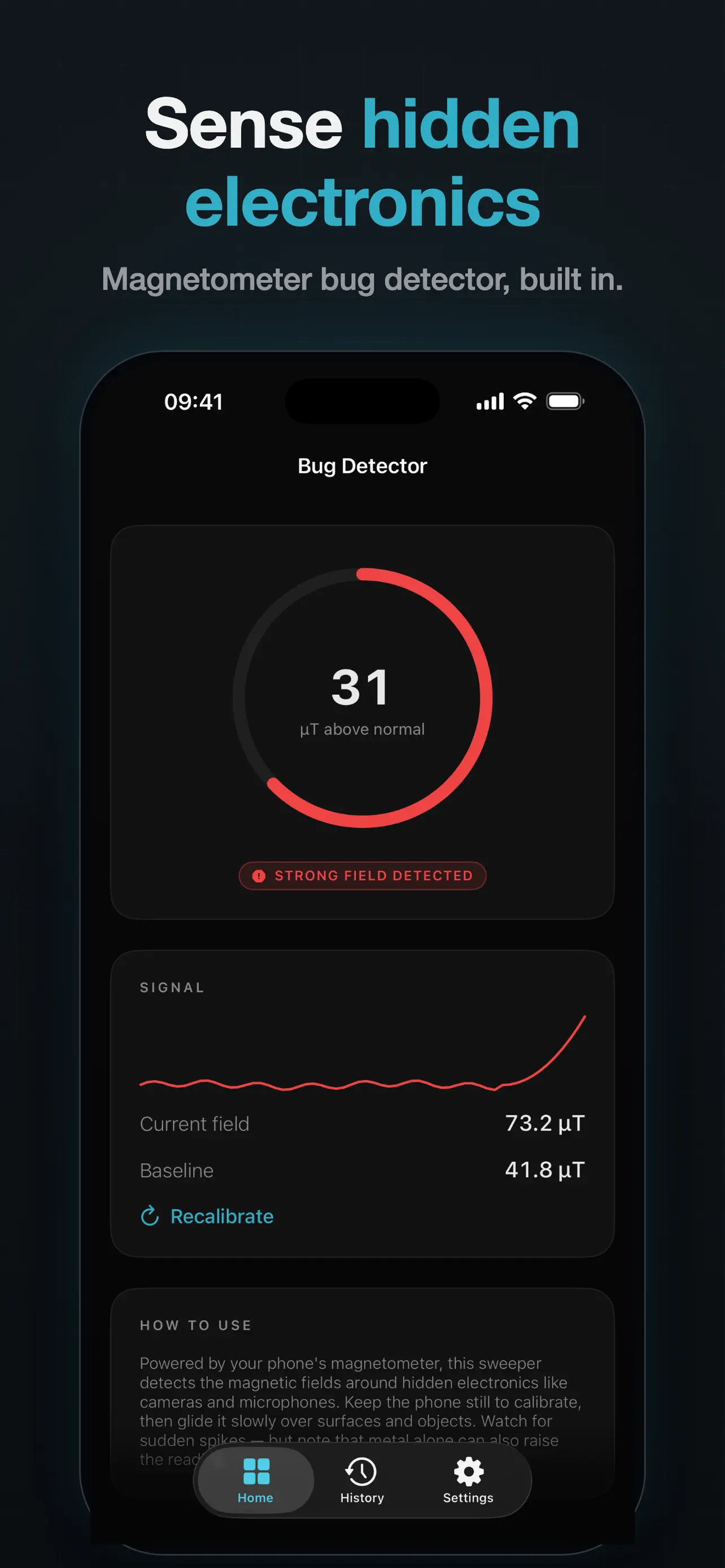 #8. Faraday Hidden Camera Detector (iOS) 게시자: BlueMind Software
