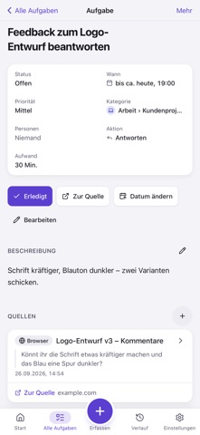 Omnido: Tasks & Sources Screenshot 4 of 5