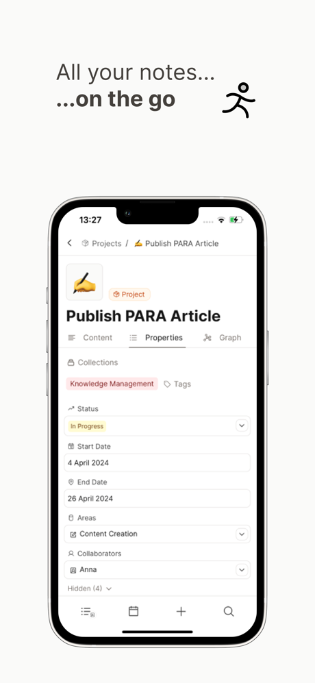 Capacities – Notes & PKM screenshot 1