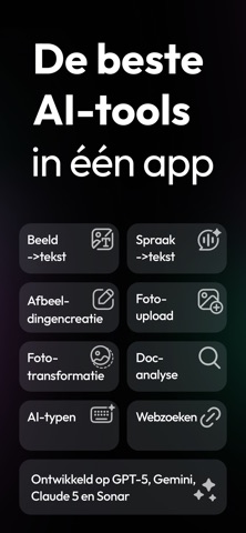ChatOn: AI-chatbot Nederlands screenshot 1