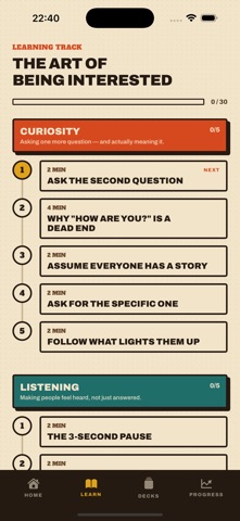 Tell Me More: Better Talks iPhone screenshot