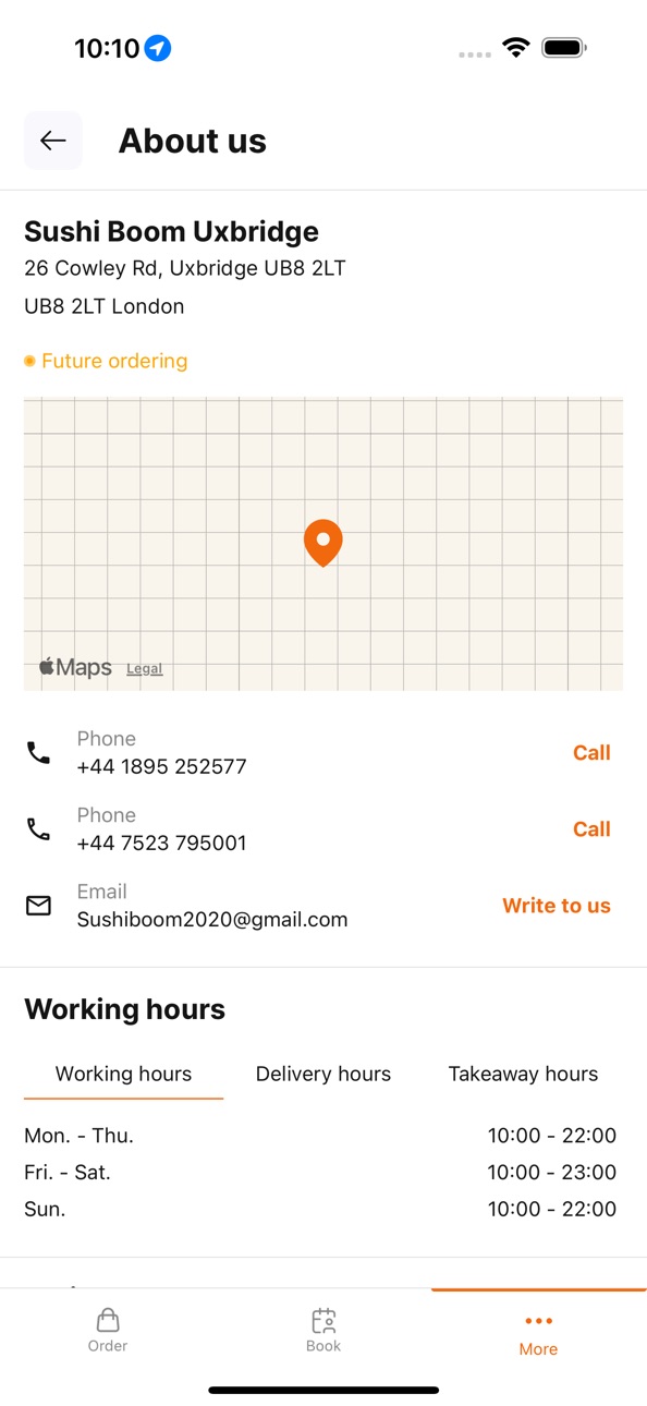 iPhone screenshot