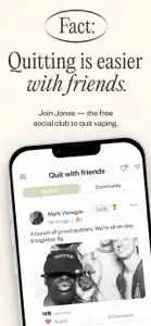 Quit With Jones screenshot #1 for iPhone