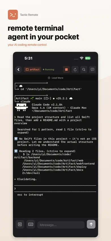 Tactic Remote: AI Coding screenshot 2