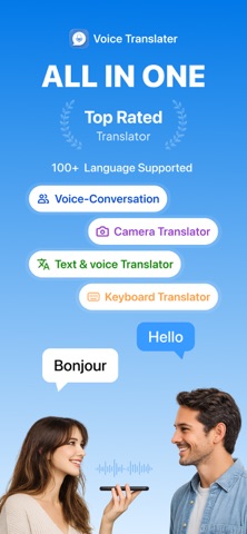 AI Live Translator & Camera iPhone screenshot