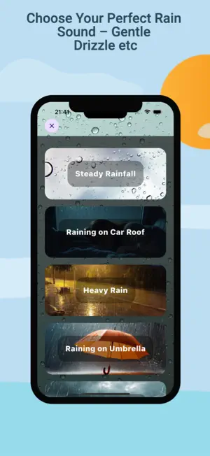 RainSomnia-Rain Sounds screenshot 2