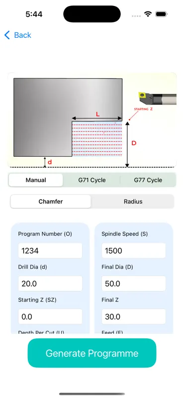 Cnc Turning Programming Pro screenshot 6 of 10