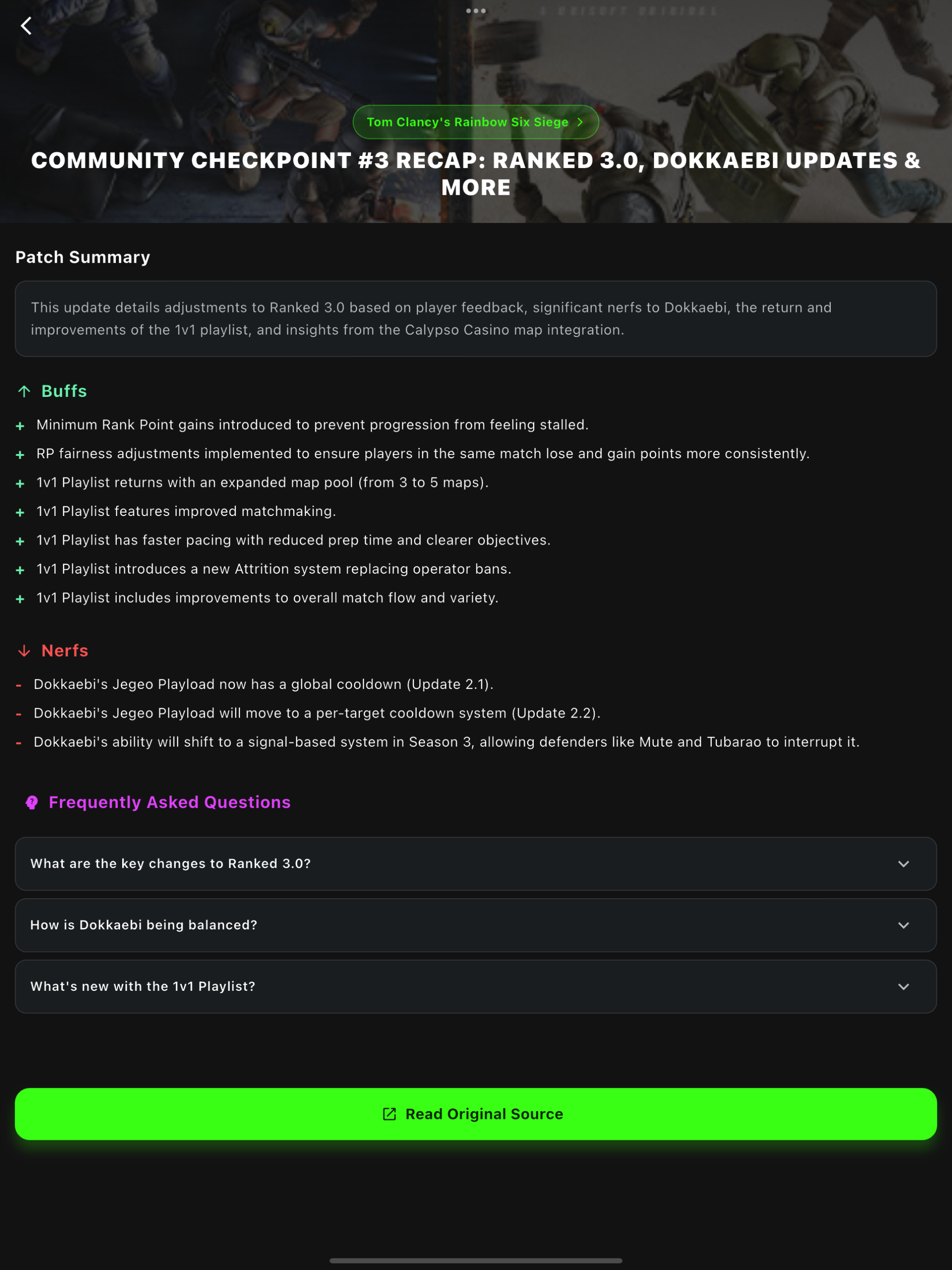 PatchTLDR: Gaming Updates screenshot 9