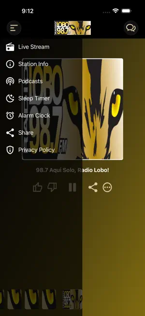 KLOQ Radio Lobo 98.7 FM screenshot 2