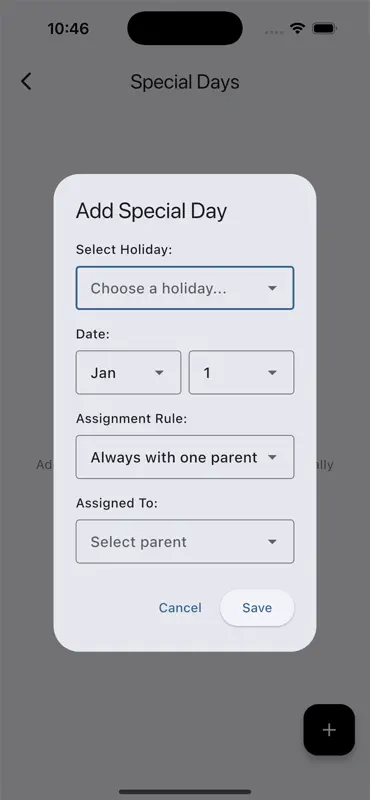 Child Custody Calendar screenshot 6 of 10