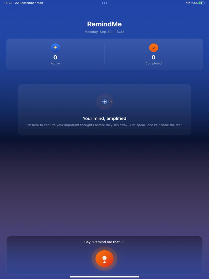 RemindMe Voice Assistant