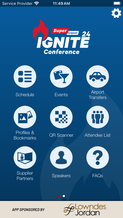 Super Liquor Conference 2024 Screenshot