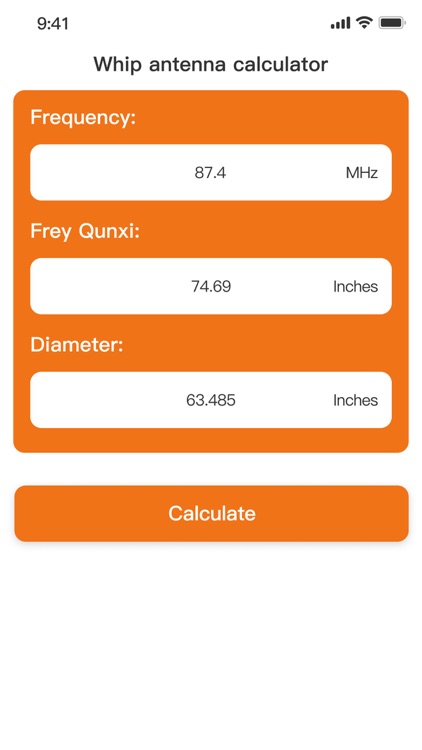 Whip Antenna Calculations