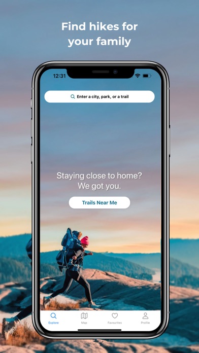 TrailCollectiv - Family Hikes Screenshot