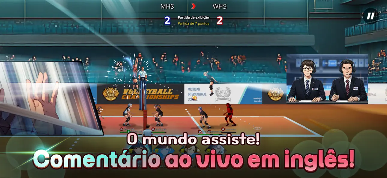 Volley Girls: Volleyball SPIKE Hack screenshot 2 - iOS game interface