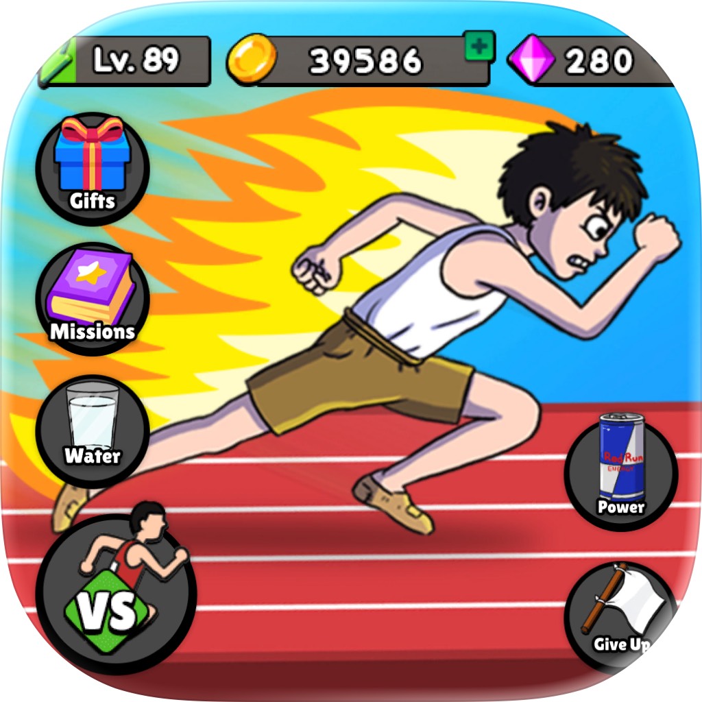 Apple App Store cover for Tap Tap Run | Speed Clicker
