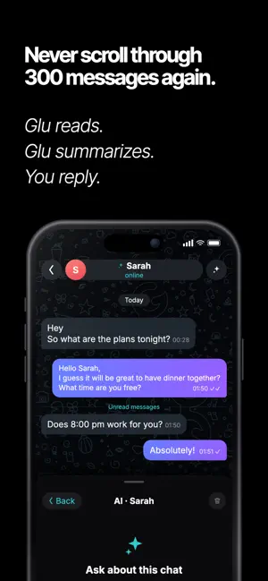 Gluline Messenger screenshot 2