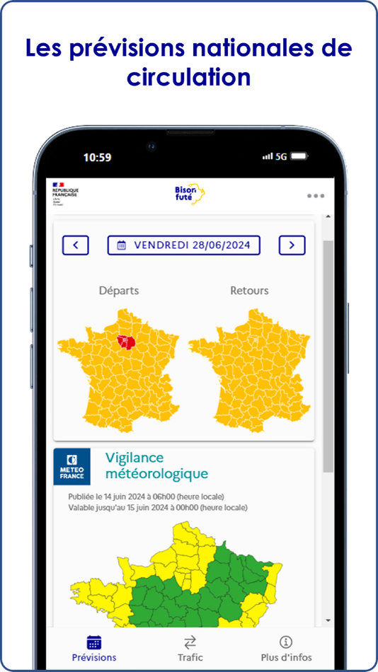 #6. Bison Futé (iOS) Podle: Service de l'observation et des statistiques (SOeS)