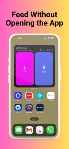 MilkMode: Breastfeeding Timer Screenshot 6 of 6