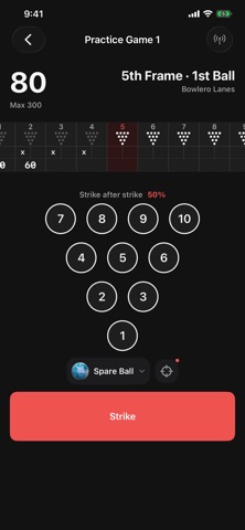Advanced Bowling Tracker Screenshot 1 of 10