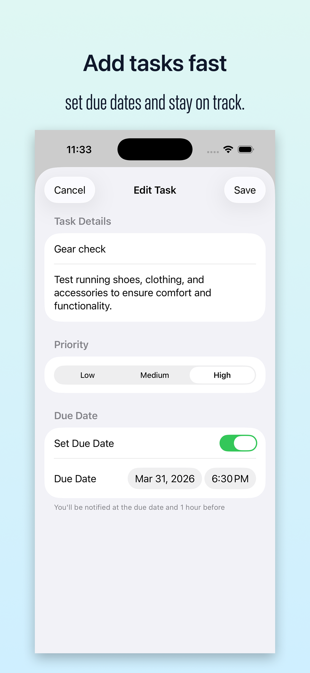 Nudge: Simple To Do Planner