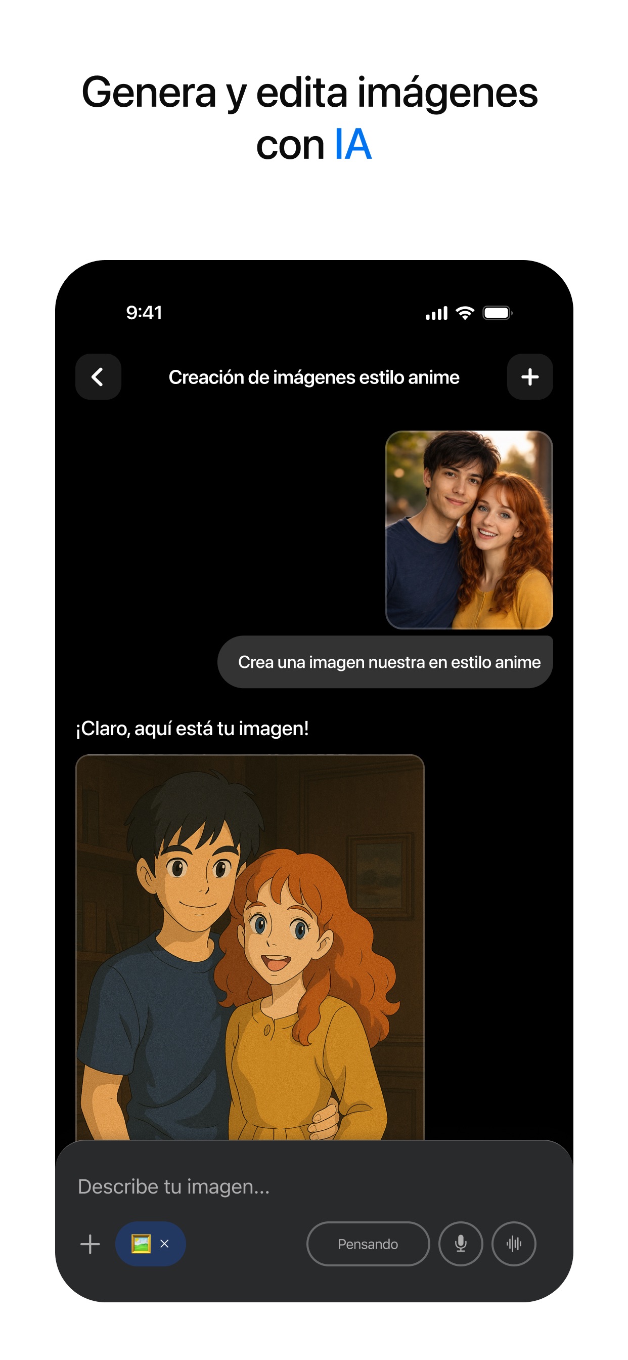 Screenshot 2 of AI Chat Bot - Generador con IA