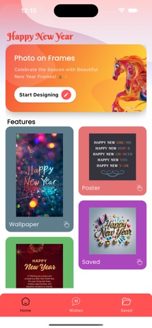 New Year Photo Frames Pro screenshot
