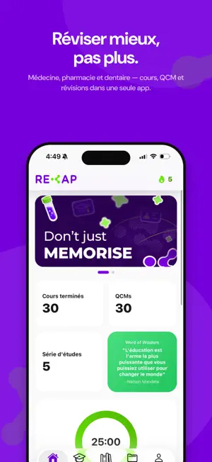 Recap screenshot 1