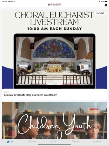 St. Gregory's Boca Raton iPad screenshot