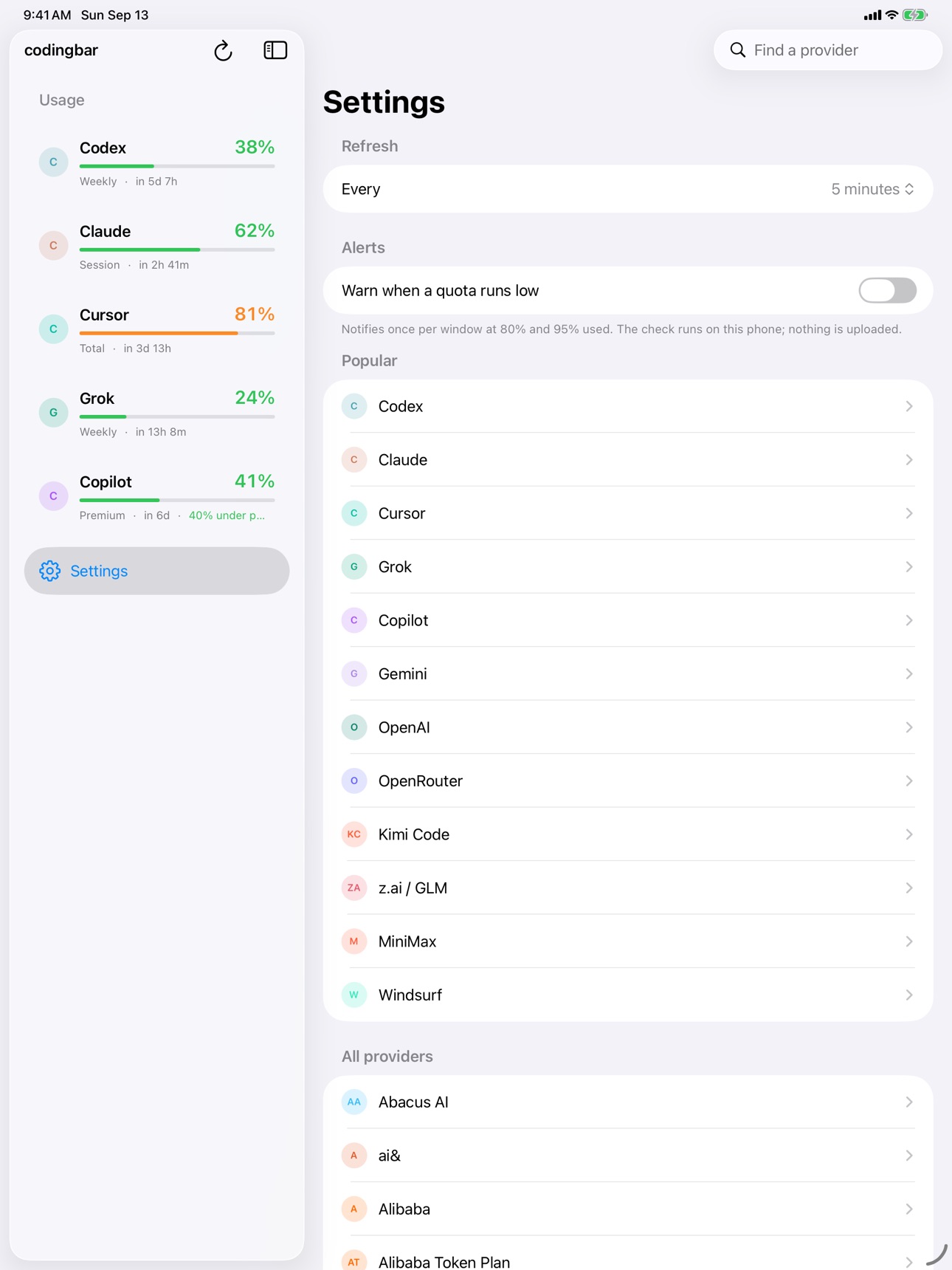 Screenshot 6 of codingbar