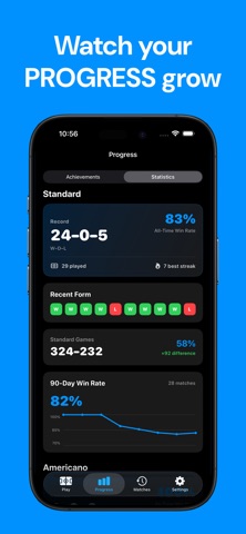 Padel Scoreboard: Bandeja iPhone screenshot