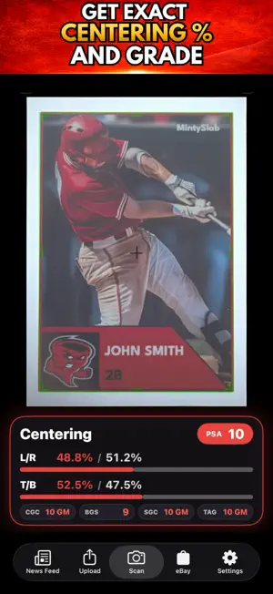 MintySlab® | Card Centering screenshot 2