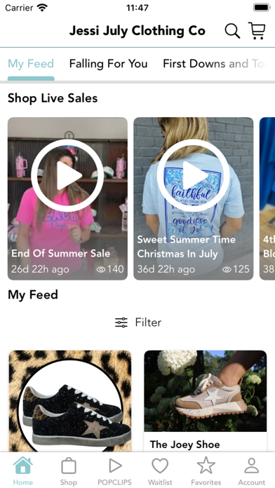 Screenshot #2 pour Jessi July Clothing Co