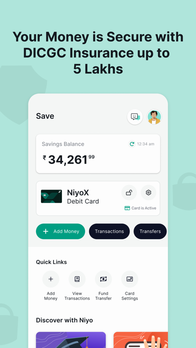 NiyoX - Digital Banking Screenshot