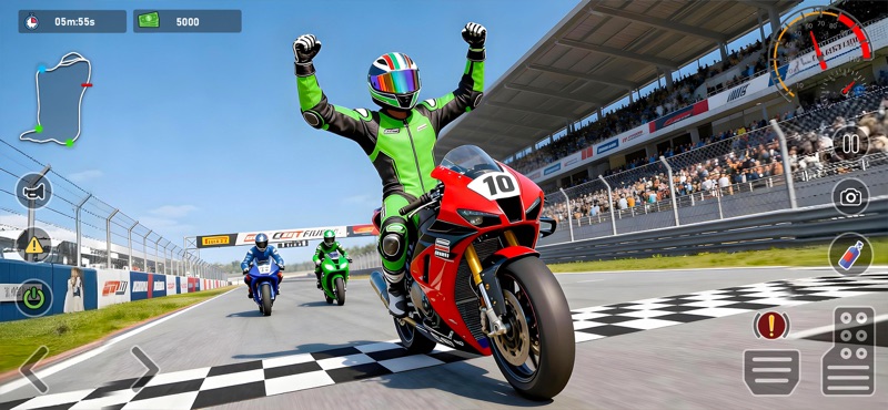 Moto Jogos de Corrida de Moto screenshot 4