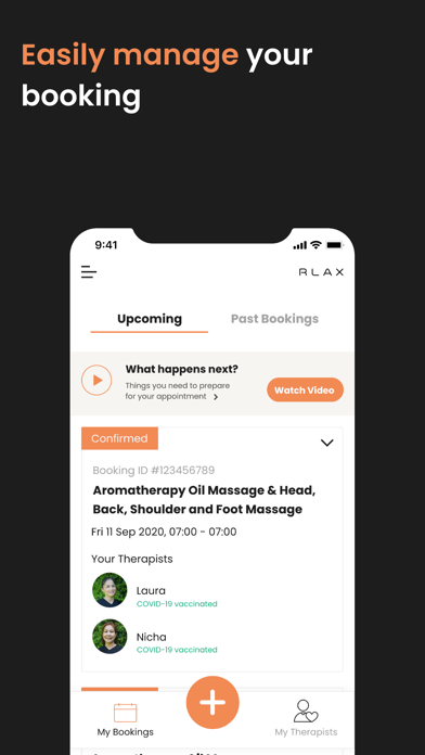 Home Massage & Wellness - RLAX Screenshot