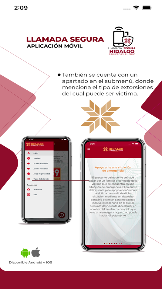 #5. LLamada Segura Hidalgo (iOS) 由: Gobierno del Estado de Hidalgo