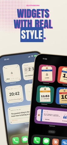 Glyphwork: Widgets & Themes screenshot 2