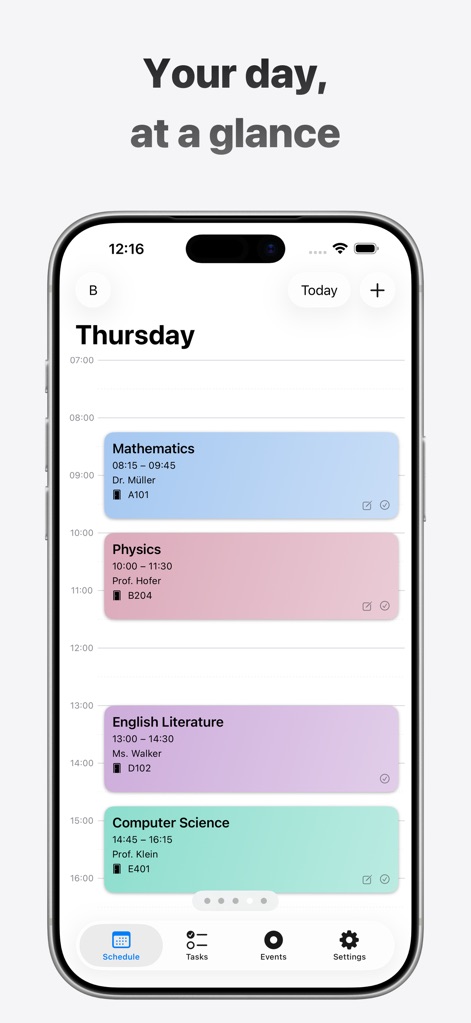 Timetable – Schedule & Tasks - 생산성 앱 | MWM