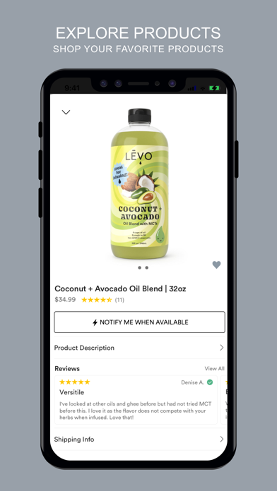 LEVO Oil, Inc. Screenshot