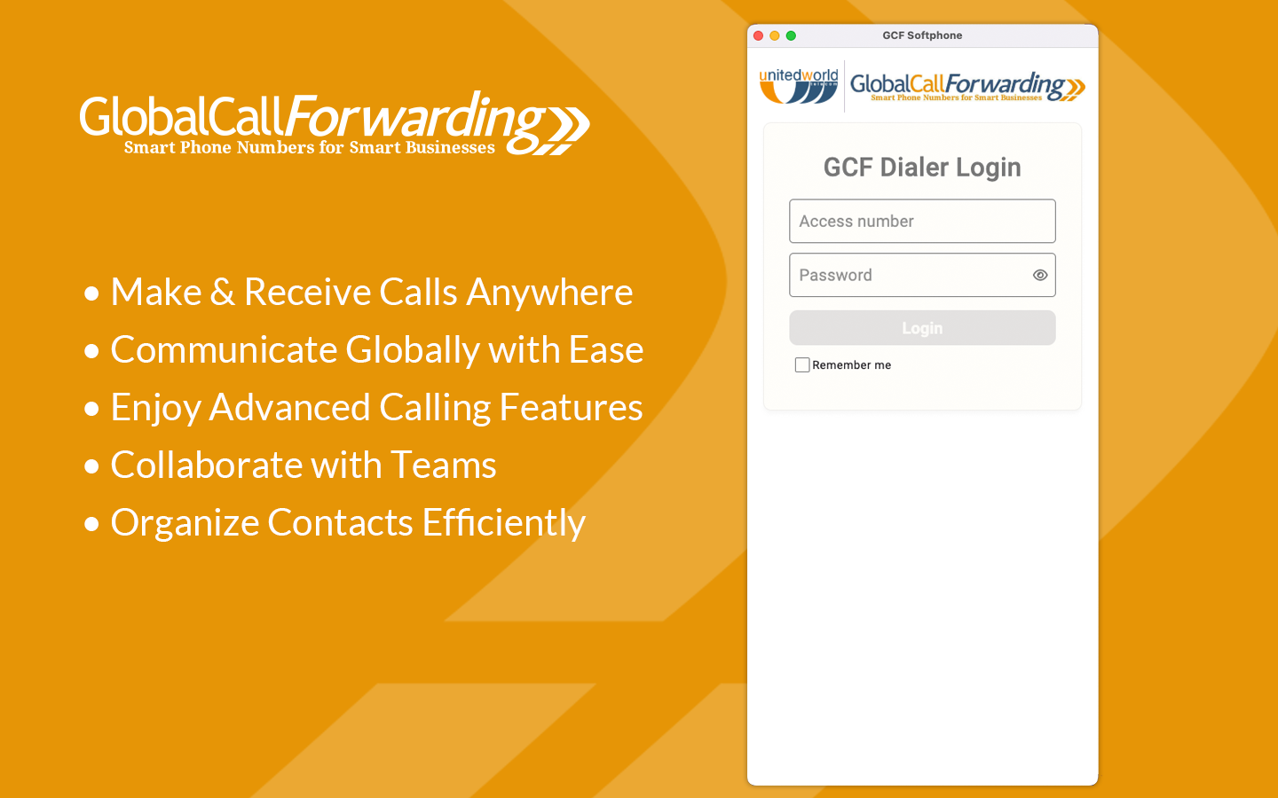 GCF Softphone screenshot 17